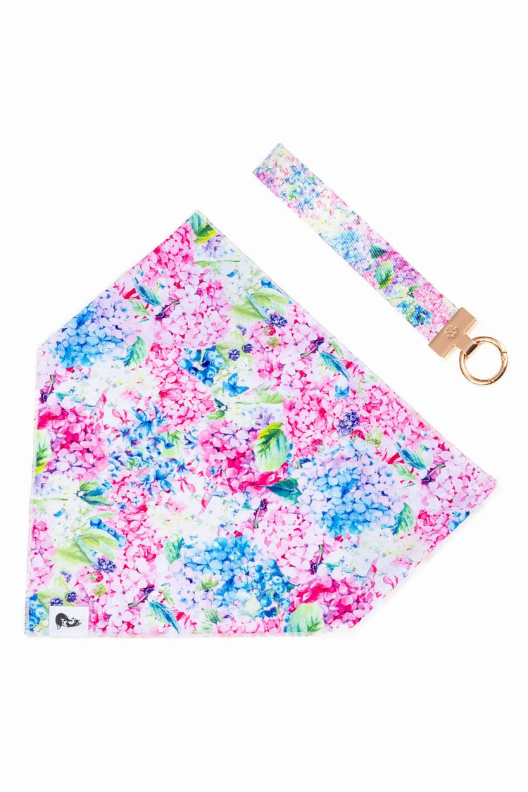 Hydrangea Haven Dog Bandana & Matching Keychain-0