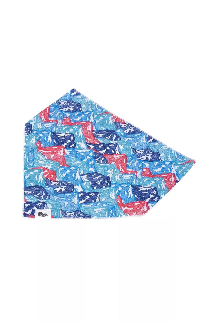 Painted Peaks Dog Bandana-0